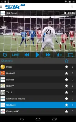 Silk TV android App screenshot 0